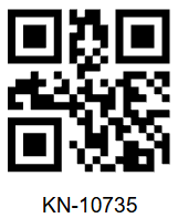 Beispiel eines QR-Codes für eine Kundennummer.